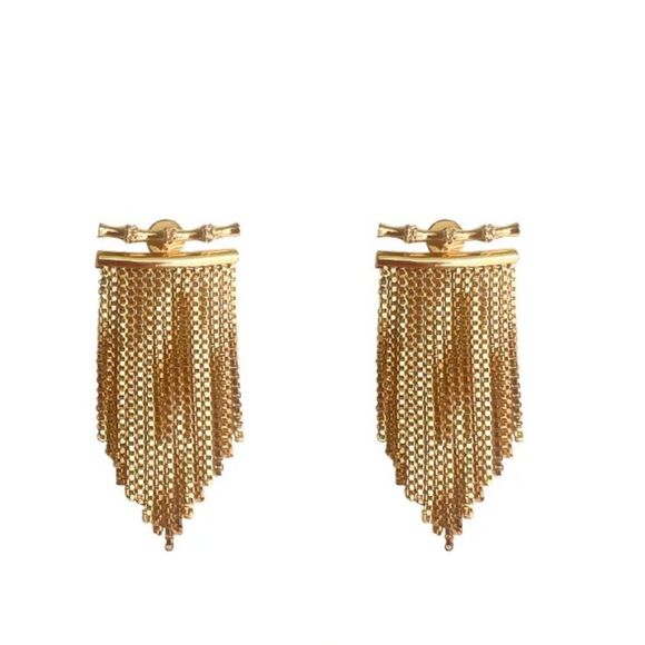 Tassel drop earrings N838 - Picture 1 of 5